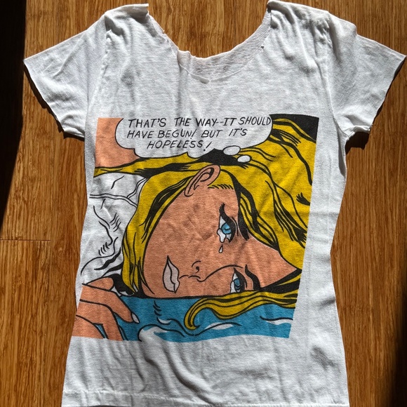 Vintage Pop Art T Shirt - Picture 1 of 3